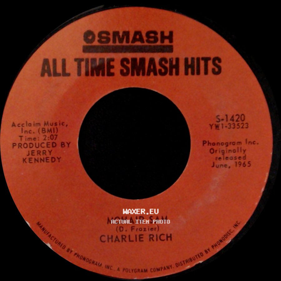 Roger Miller / Charlie Rich - Little Green Apples / Mohair Sam side B