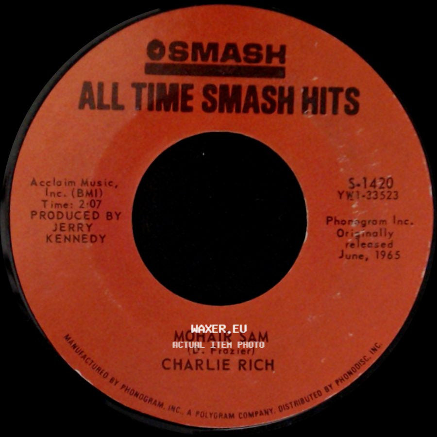 Charlie Rich / Roger Miller - Mohair Sam / Little Green Apples side A