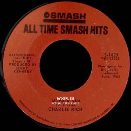 Charlie Rich / Roger Miller - Mohair Sam / Little Green Apples side A