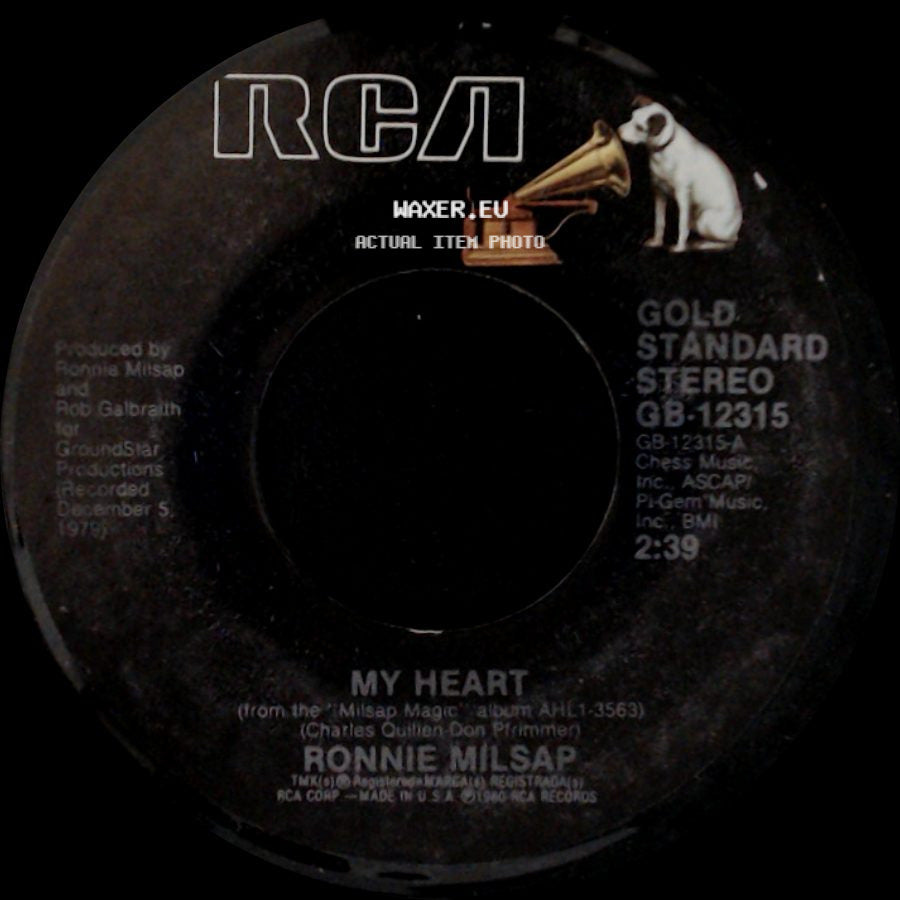 Ronnie Milsap - My Heart / Silent Night (After The Fight) side A