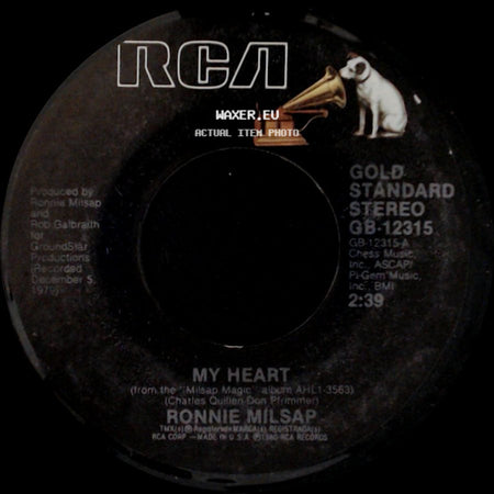 Ronnie Milsap - My Heart / Silent Night (After The Fight) side A