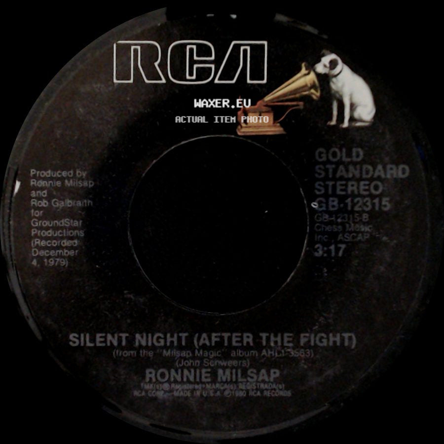 Ronnie Milsap - My Heart / Silent Night (After The Fight) side B