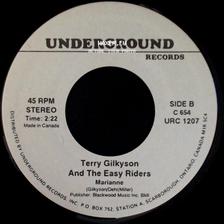 Sal Mineo; Orchestra Under The Direction Of Ray Ellis / Terry Gilkyson And The Easy Riders - Start Movin' (In My Direction) / Marianne side B