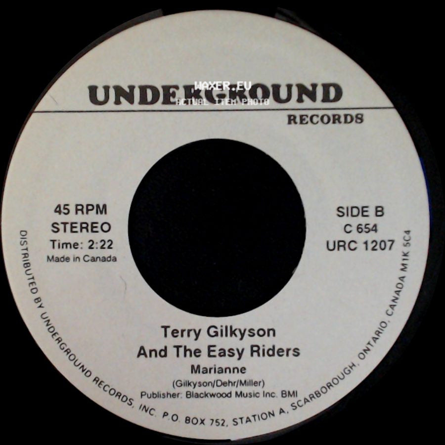 Sal Mineo; Orchestra Under The The Direction Of Ray Ellis / Terry Gilkyson And The Easy Riders - Start Movin' (In My Direction) / Marianne side B