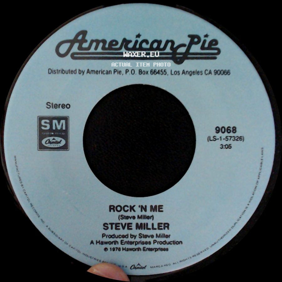 Steve Miller - Rock 'n Me / Living In The U.S.A. side A