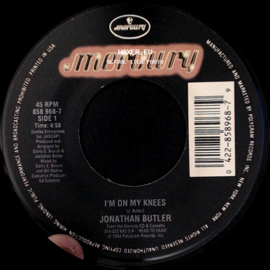 Jonathan Butler - I'm On My Knees / Grace side A