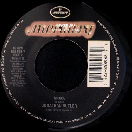 Jonathan Butler - I'm On My Knees / Grace side B