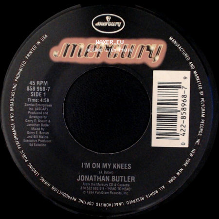 Jonathan Butler - I'm On My Knees / I'm On My Knees side A