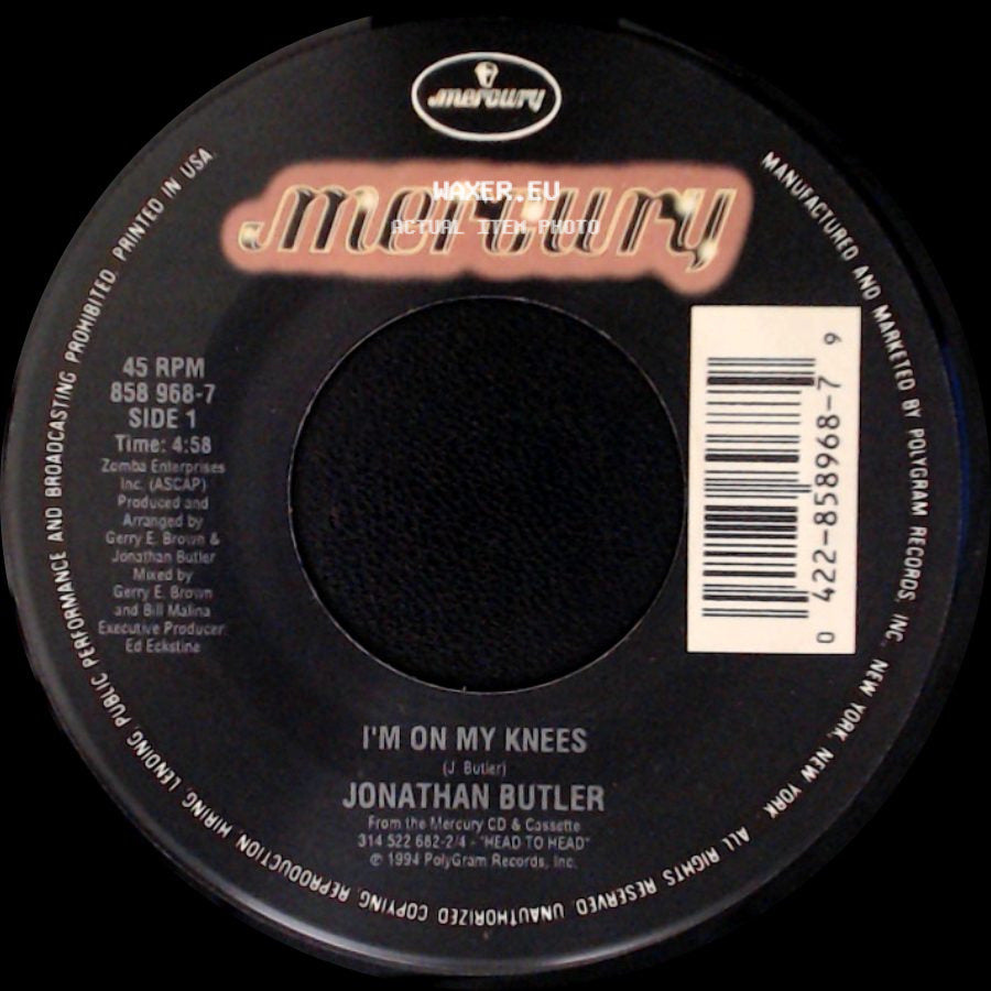 Jonathan Butler - I'm On My Knees / Grace side A