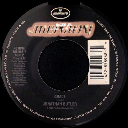 Jonathan Butler - I'm On My Knees / Grace side B