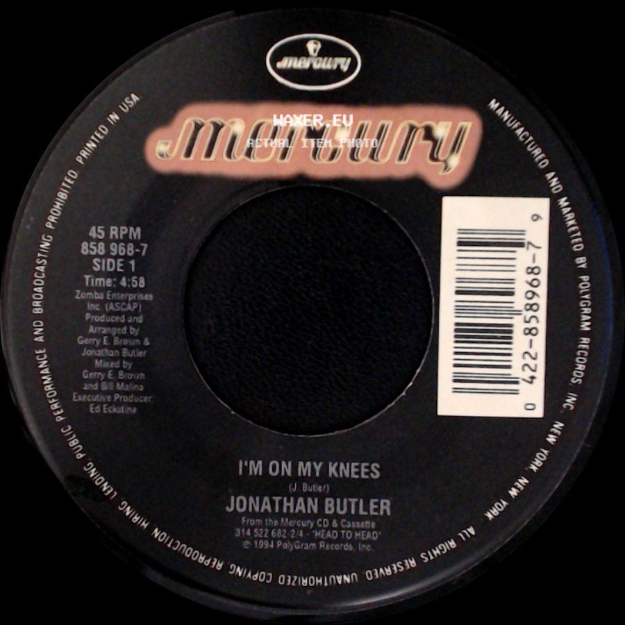Jonathan Butler - I'm On My Knees / Grace side A