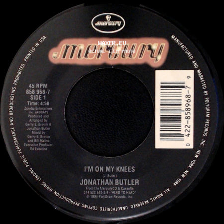 Jonathan Butler - I'm On My Knees / Grace side A