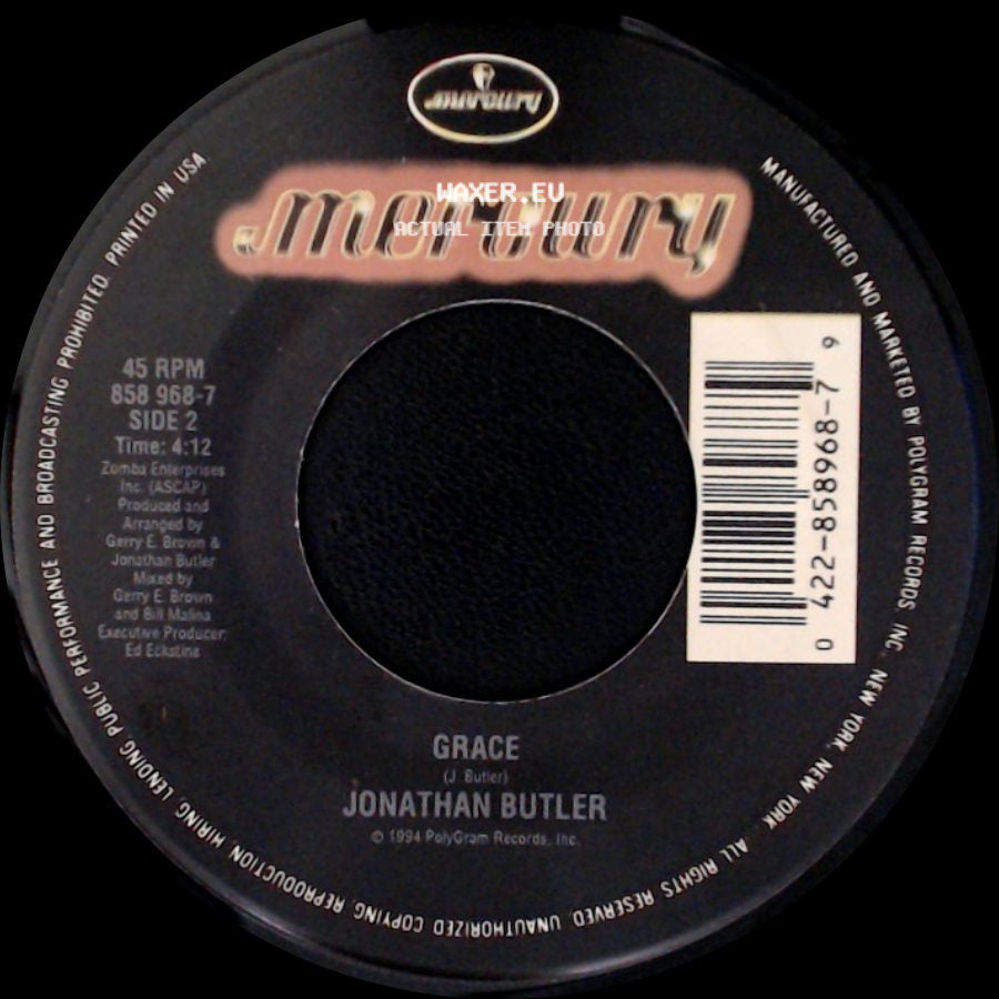 Jonathan Butler - I'm On My Knees / Grace side B