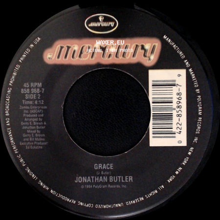Jonathan Butler - I'm On My Knees / Grace side B