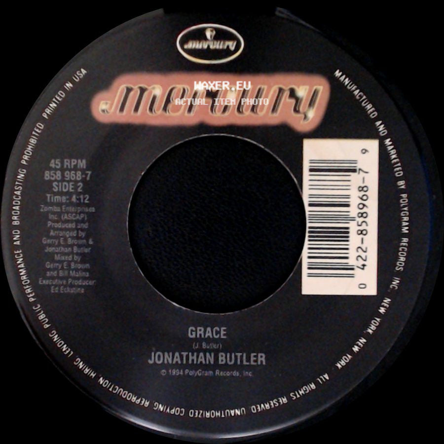 Jonathan Butler - I'm On My Knees / Grace side B