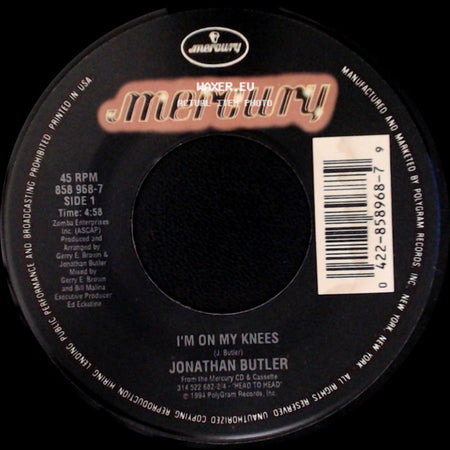 Jonathan Butler - I'm On My Knees / Grace side A