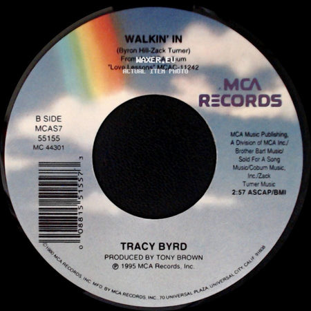 Tracy Byrd - Heaven In My Woman's Eyes / Walkin' In side B