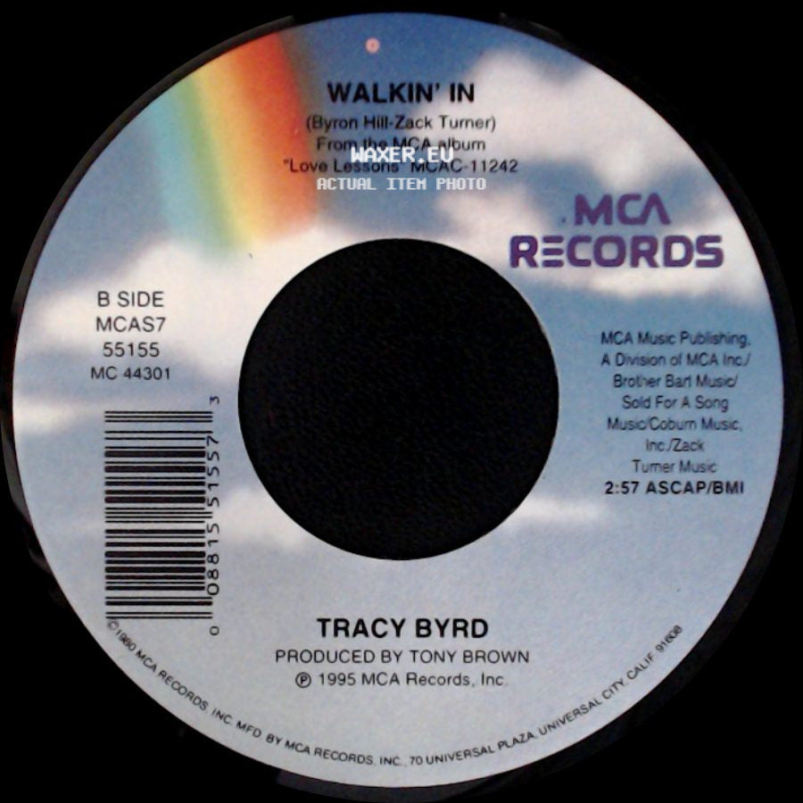 Tracy Byrd - Heaven In My Woman's Eyes / Walkin' In side B