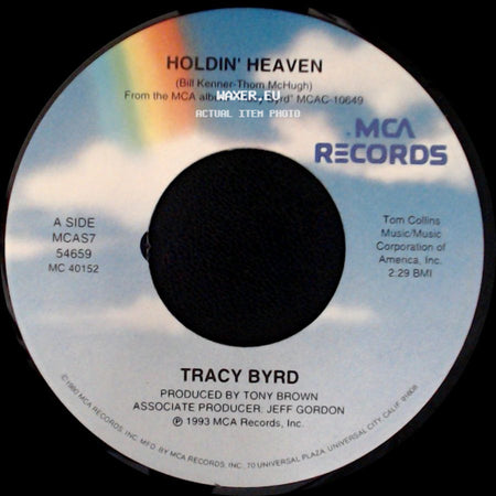 Tracy Byrd - Holdin' Heaven / Edge Of A Memory side A