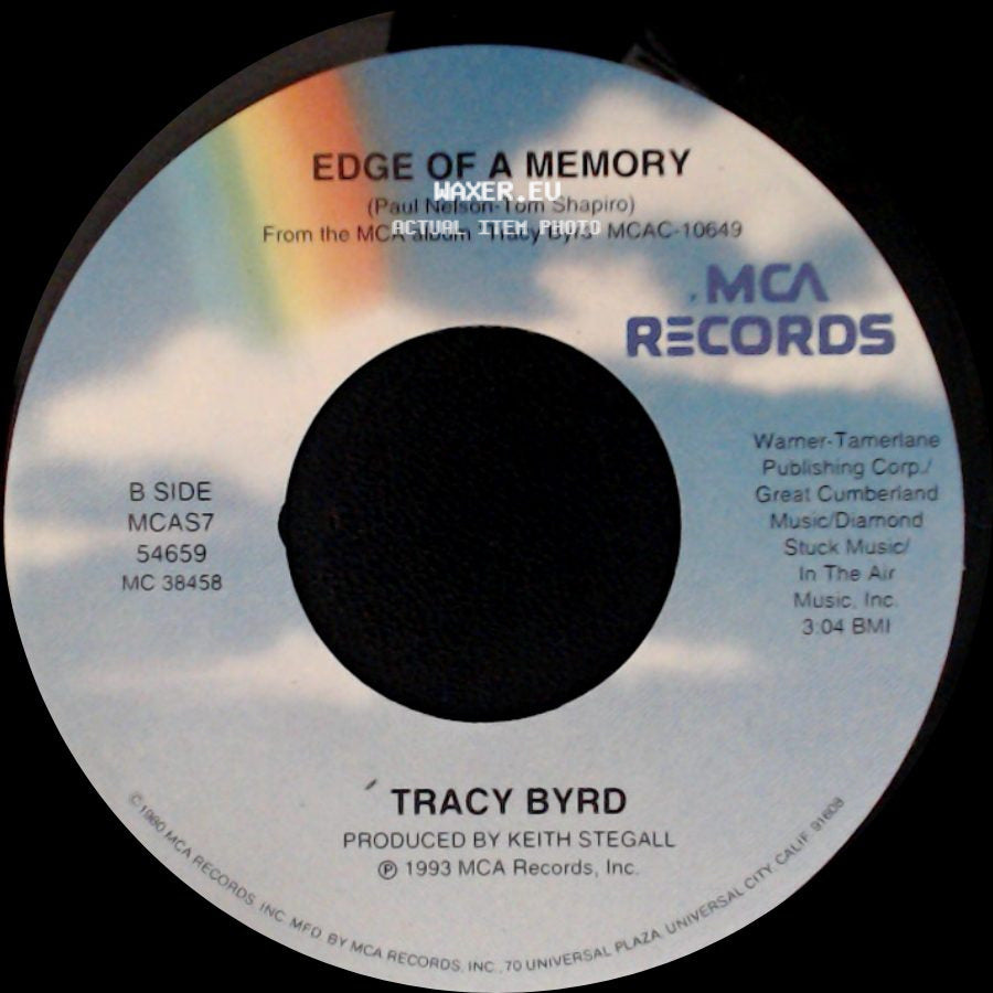 Tracy Byrd - Holdin' Heaven / Edge Of A Memory side B