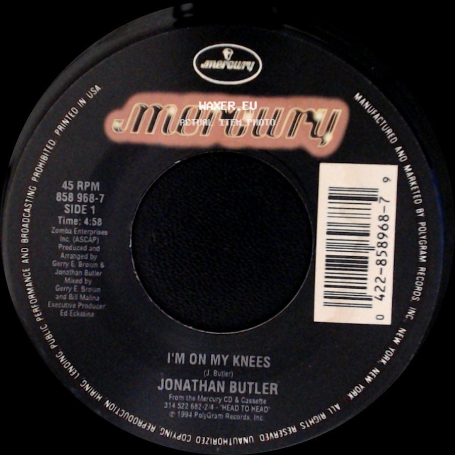 Jonathan Butler - I'm On My Knees / Grace side A