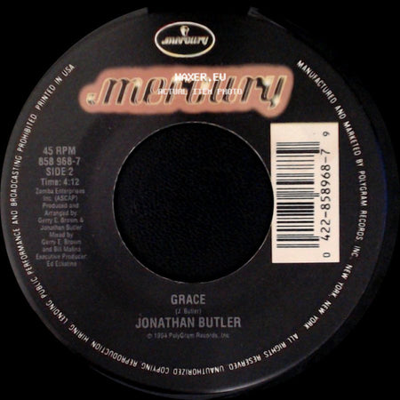 Jonathan Butler - I'm On My Knees / Grace side B