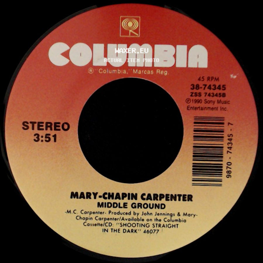 Mary-Chapin Carpenter - Middle Ground / I Feel Lucky side A