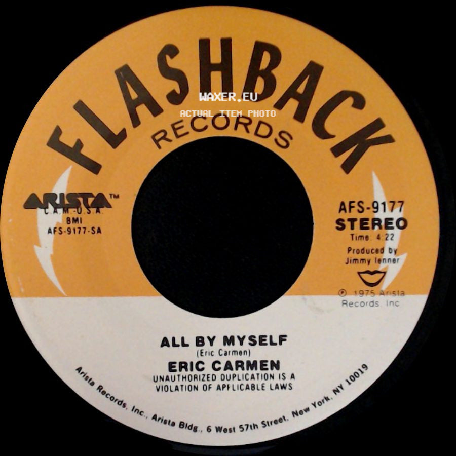 Eric Carmen - All By Myself / Never Gonna Fall In Love Again side A