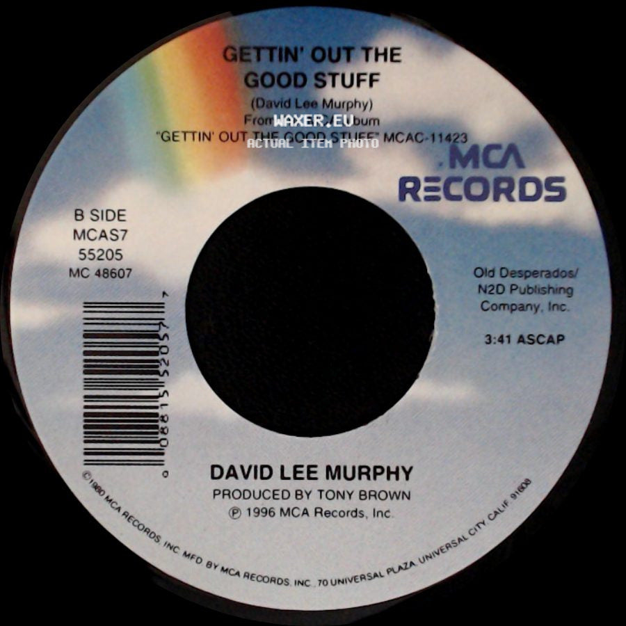 David Lee Murphy - The Road You Leave Behind / Gettin' Out The Good Stuff side B