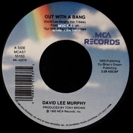 David Lee Murphy - Out With A Bang / Greatest Show On Earth side A