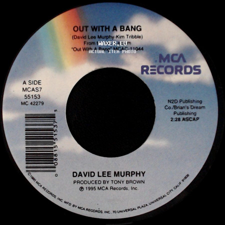 David Lee Murphy - Out With A Bang / Greatest Show On Earth side A