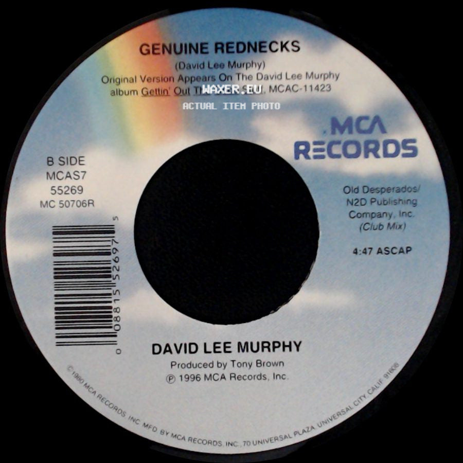 David Lee Murphy - Genuine Rednecks / Genuine Rednecks side B