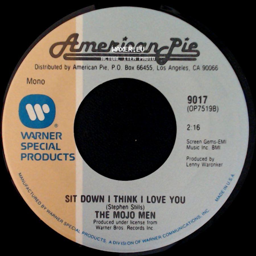 The Mojo Men / Maria Muldaur - Sit Down I Think I Love You / Midnight At The Oasis side A