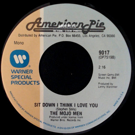 The Mojo Men / Maria Muldaur - Sit Down I Think I Love You / Midnight At The Oasis side A