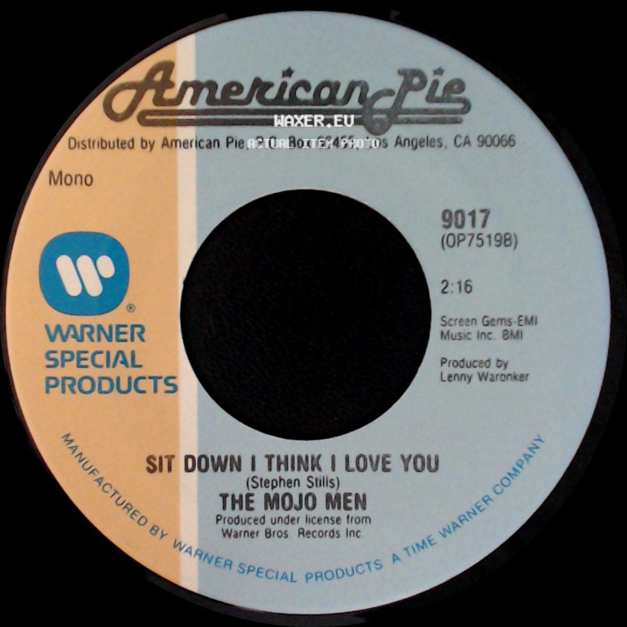 Maria Muldaur / The Mojo Men - Midnight At The Oasis / Sit Down I Think I Love You side B