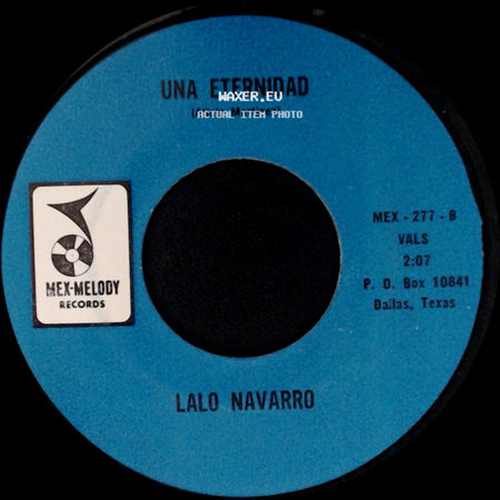 Lalo Navarro - Destino / Una Eternidad side B