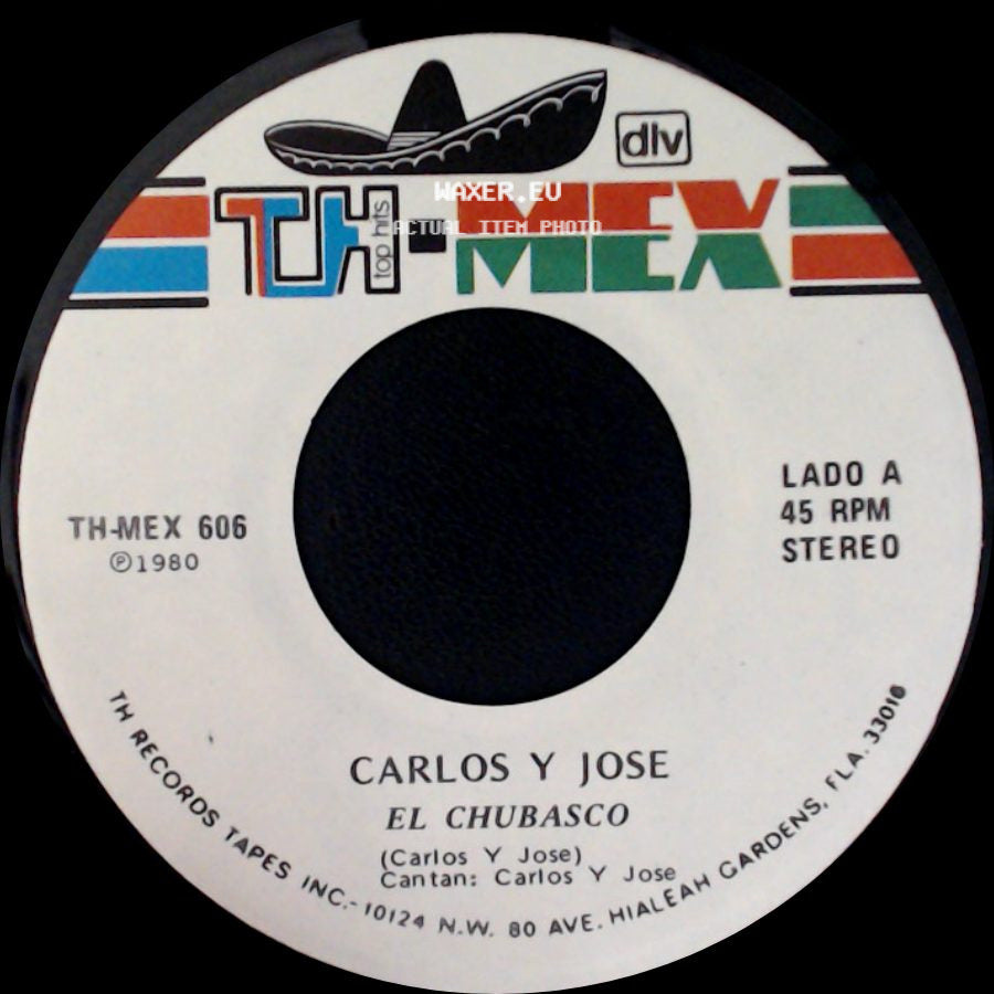 Carlos Y Jose - El Chubasco / Corrido De La Amapola side A