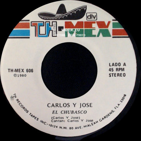 Carlos Y Jose - El Chubasco / Corrido De La Amapola side A