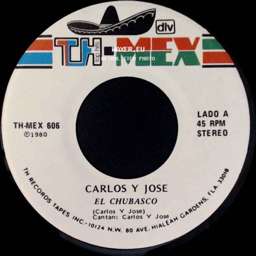 Carlos Y Jose - El Chubasco / Corrido De La Amapola side A