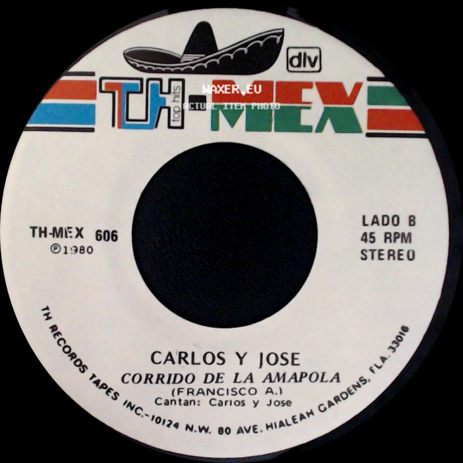 Carlos Y Jose - El Chubasco / Corrido De La Amapola side B