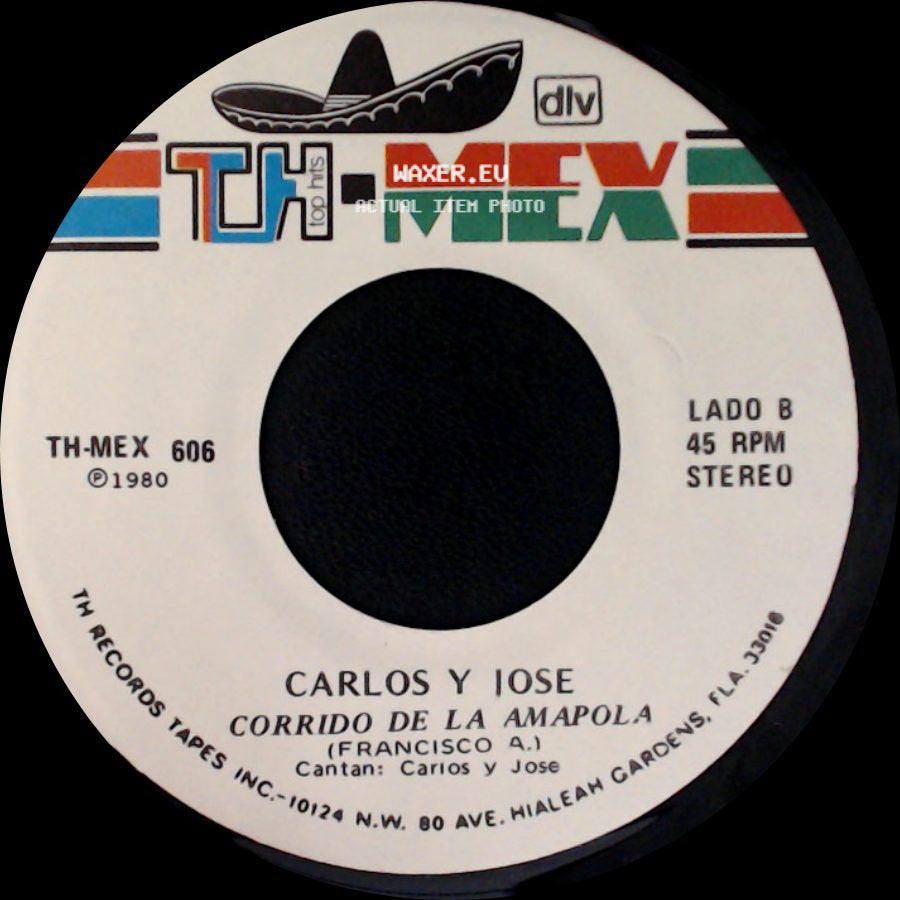 Carlos Y Jose - El Chubasco / Corrido De La Amapola side B