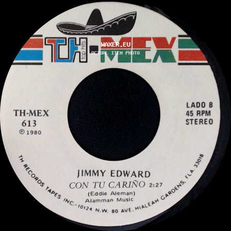 Jimmy Edward - Que Linda Eres / Con Tu Cariño side B