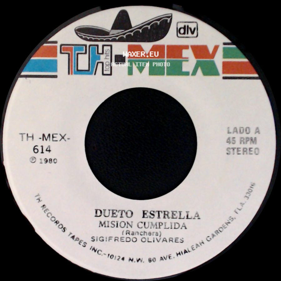 Dueto Estrella - Mision Cumplida / Cuatro Tumbas Solitarias side A