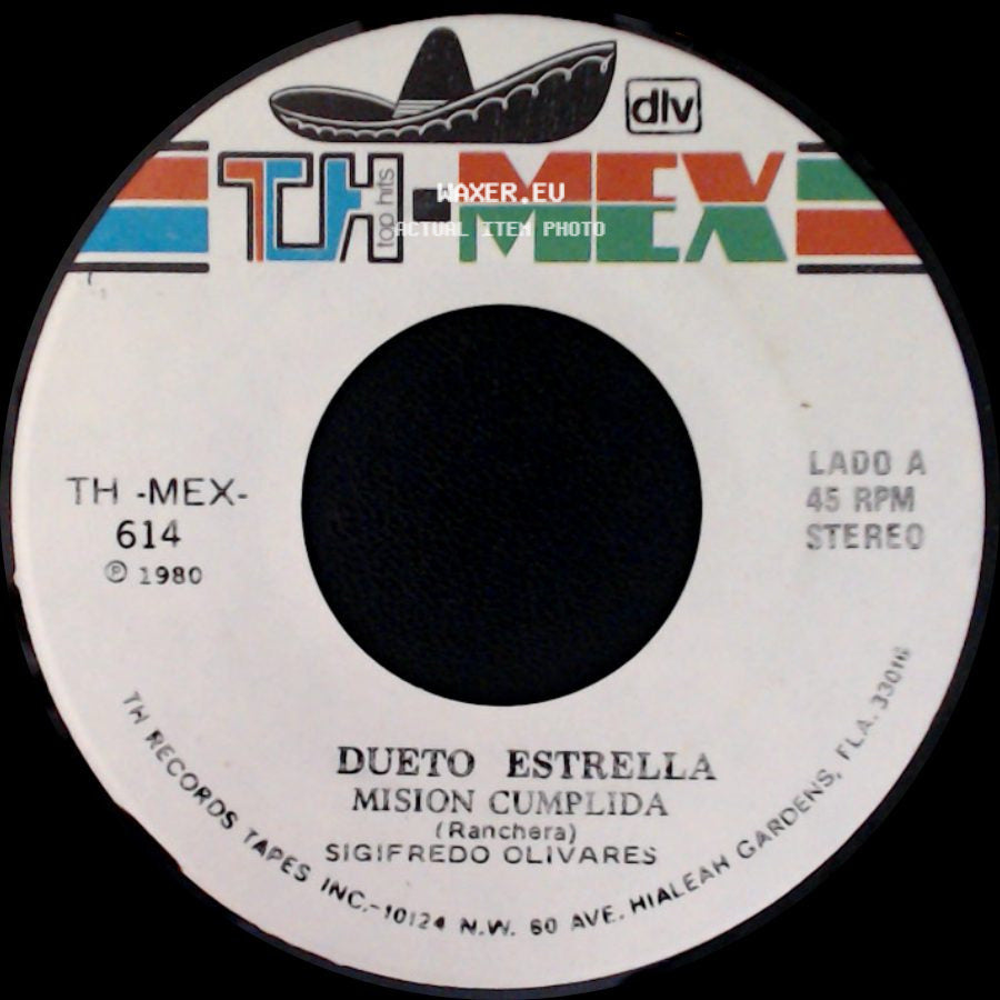 Dueto Estrella - Mision Cumplida / Cuatro Tumbas Solitarias side A