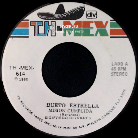 Dueto Estrella - Mision Cumplida / Cuatro Tumbas Solitarias side A