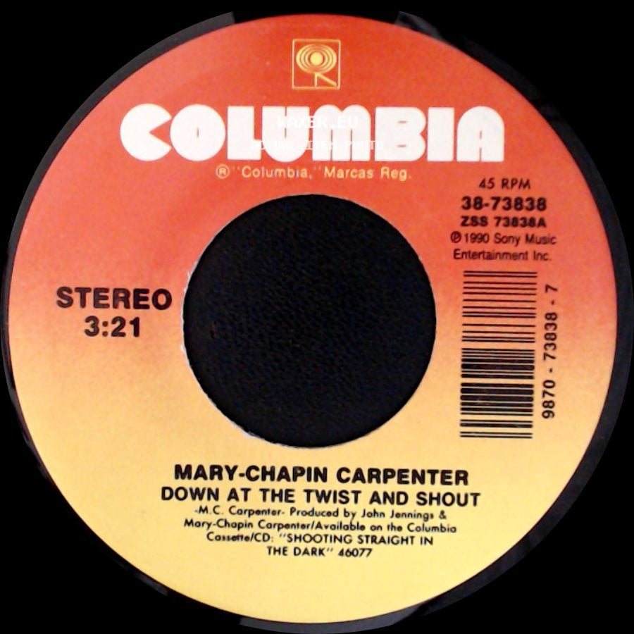 Mary-Chapin Carpenter - Down At The Twist And Shout / Halley Came To Jackson side A