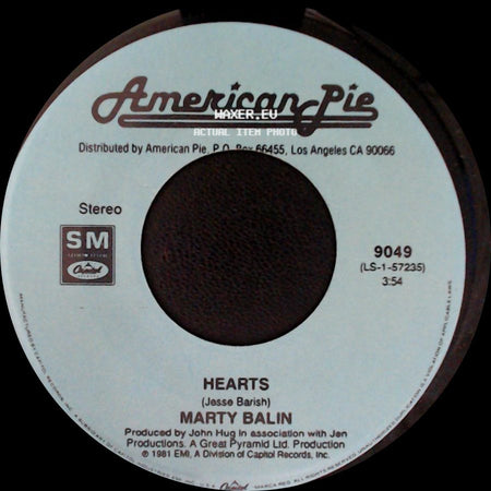 Michael Murphey / Marty Balin - What's Forever For / Hearts side B