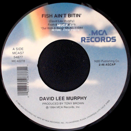 David Lee Murphy - Fish Ain't Bitin' / Why Can't People Just Get Along side A