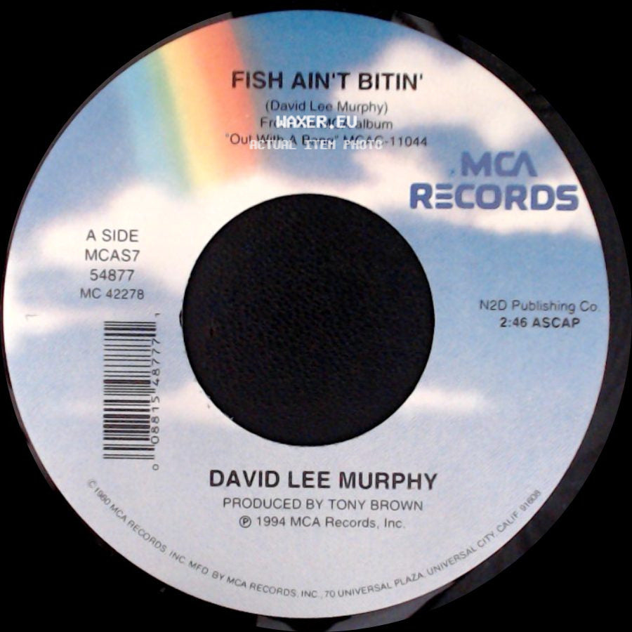 David Lee Murphy - Fish Ain't Bitin' / Why Can't People Just Get Along side A