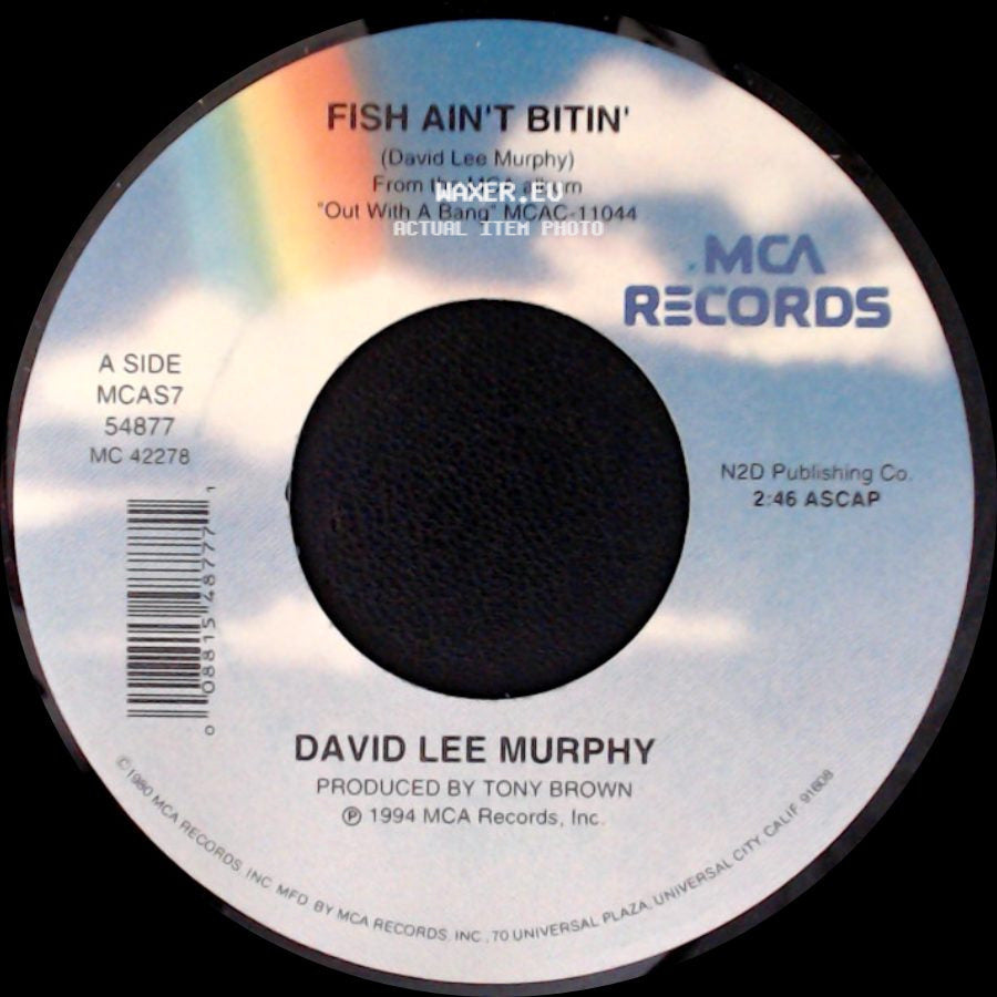 David Lee Murphy - Fish Ain't Bitin' / Why Can't People Just Get Along side A
